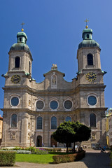 Fototapeta na wymiar Katedra w Innsbrucku