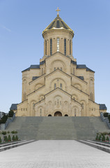 Obraz premium Holy Trinity Cathedral in Tbilisi (Georgia)