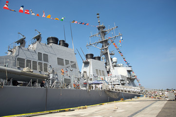 Naklejka premium Battleship