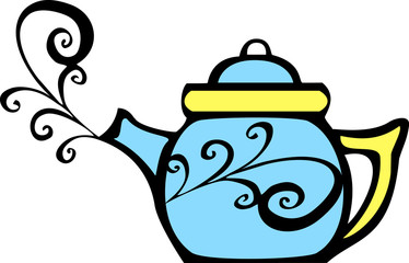Swirl Teapot