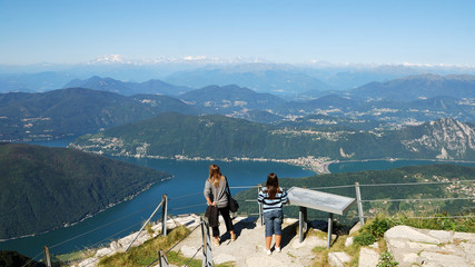 Veduta sulle Alpi