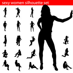 sexy women silhouette