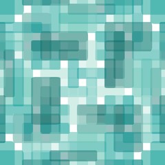 Vector seamless blue tiles background