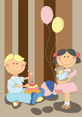 nice cartoon kids