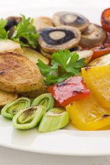 Gegrilltes Gemüse