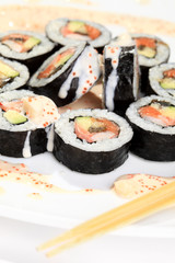 traditional japanese sushi