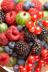 Fruit mix, berry