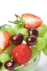 Still-life of fresh fruit