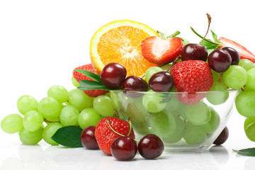 Still-life of fresh fruit