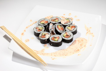 traditional japanese sushi