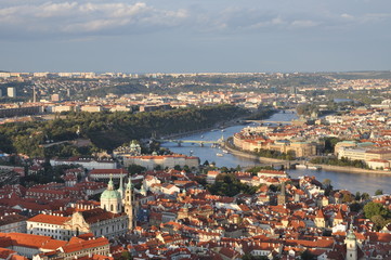 Fototapeta na wymiar Golden Prague