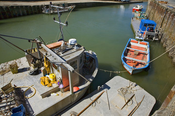 france; charente maritime; oléron; saint trojan : chenal et bate
