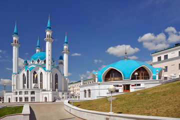 Kazan, the Kremlin, mosque of Kul-Sharif