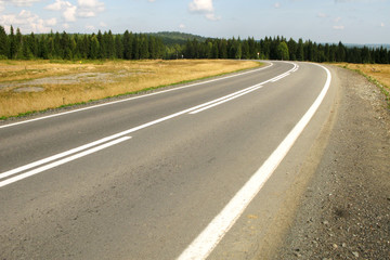 Empty highway