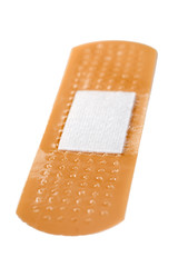 pansement sur fond blanc