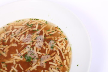 Pfannkuchen-Suppe