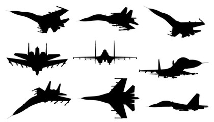Jet fighter - obrazy, fototapety, plakaty