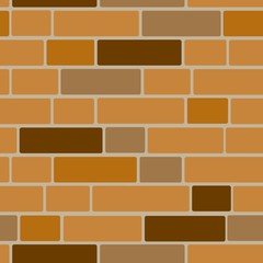 Seamlessly vector bricken wall