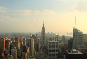 Fototapeta na wymiar Manhattan New York