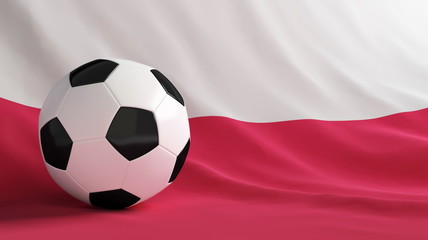 Fototapeta premium Poland football