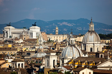 Fototapeta na wymiar Rome Cityscape
