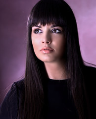 Fototapeta premium Portrait of sensual woman