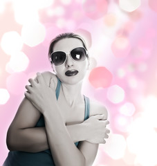 woman with stylish