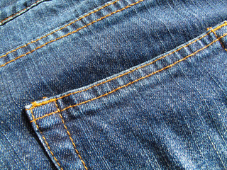 Fototapeta premium Blue jeans background