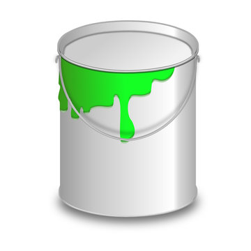 Icon Farbdose gr&uuml;n