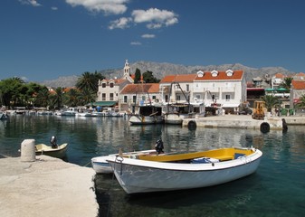 Fototapeta na wymiar Adriatic port Sucuraj