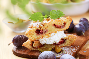 Plum cake