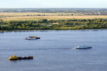 Obraz premium cargo boat