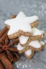 Fototapeta premium Weihnachtsgedeck