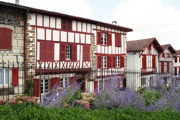 village en fleur