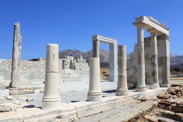 Temple de Déméter à Naxos - Cyclades - Grèce