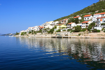 Fototapeta na wymiar Krajobraz wybrzeża Adriatyku