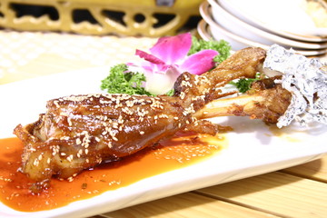 china delicious food--fried mutton