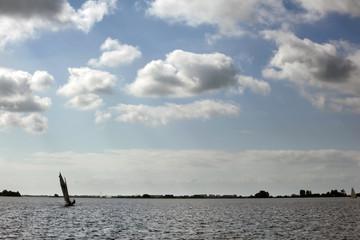 Fototapeta premium Enjoying Sailing