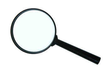 Magnifying glass.