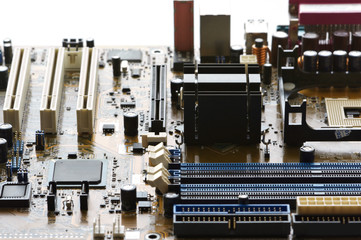 Circuit board close-up