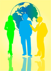 Menschen im Gespräch