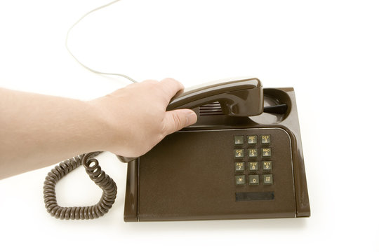 hang up  - vintage phone