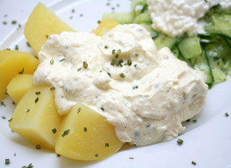 Kartoffeln mit Quark