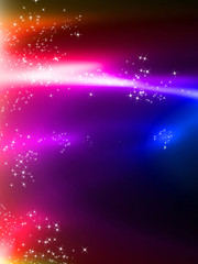 Fototapeta premium colored flames