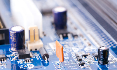 Teil eines Motherboard