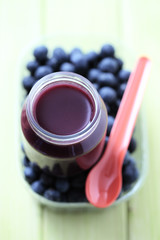 baby food - blueberries
