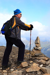Hiking Trail,Glacier 3000 - Col du Pillon,Alpen,Waadt,Schweiz