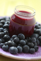 baby food - blueberries
