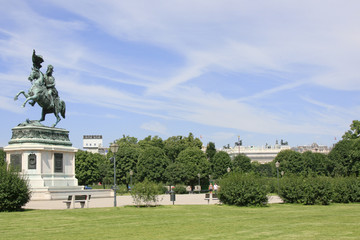 Reiterdenkmal in Wien