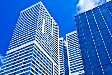 Obraz premium New dwelling house